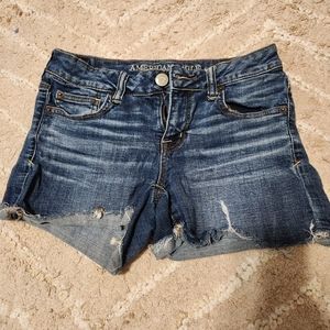 American Eagle Jean Shorts Size 4